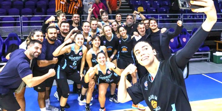 Bodrum Basketbol Avrupa’da kaybetmiyor