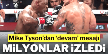 Tüm dünya bu maça kilitlenmişti: Jake Paul, Mike Tyson’ı mağlup etti