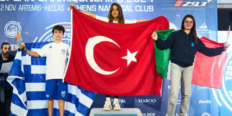 Yelkencilerden 2024 Techno 293 Avrupa Şampiyonası’nda büyük başarı