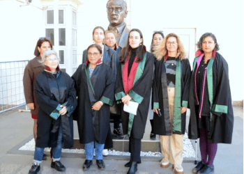 Kadın avukatlardan “Kadına Şiddeti Durdurun, İstanbul Sözleşmesini Yürürlüğe Koyun “ açıklaması