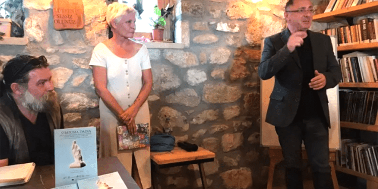 Datça, Knidos, heykel sanatı ve kadın konularını ele alan Symposia Dadia adlı kitabın tanıtımı yapıldı