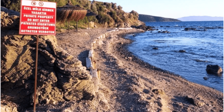 Datça kıyılarında MUÇEV’in yaptığı kıyı kiralama  sözleşmeleri iptal edildi