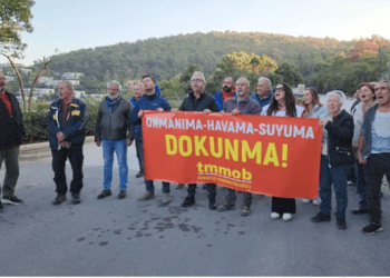 Gölköy’de ormanlık arazinin betona tahsisine sert tepki gösterdiler