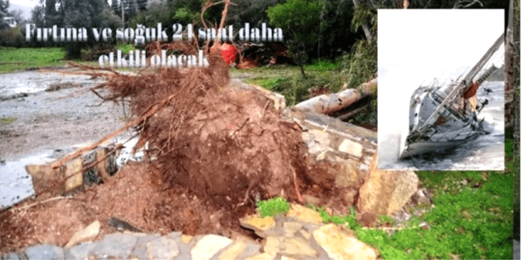 Bodrum’ da 24 saat daha soğuk var….