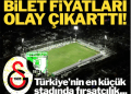 Bodrum şehir stadyumunda FIRSATÇILIK TEPKİSİ Bodrumspor-Galatasaray maçı bilet fiyatlarına tepki!