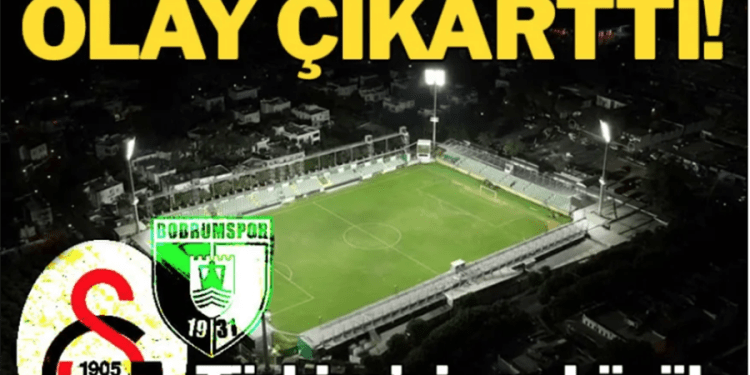 Bodrum şehir stadyumunda FIRSATÇILIK TEPKİSİ Bodrumspor-Galatasaray maçı bilet fiyatlarına tepki!