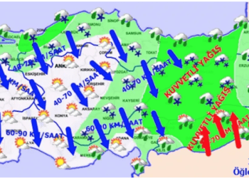 Meteoroloji’den 49 il için sağanak ve kar yağışı uyarısı