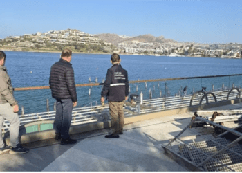 Bodrum’un turistik mahallelerinde kaçak iskeleler kaldırılıyor