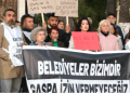 Bodrum’da kayyum atamaları protesto edildi