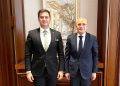 Başkan Mandalinci ve Bakan Şimşek Bir Araya Geldi