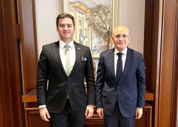 Başkan Mandalinci ve Bakan Şimşek Bir Araya Geldi