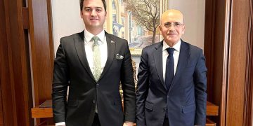 Başkan Mandalinci ve Bakan Şimşek Bir Araya Geldi