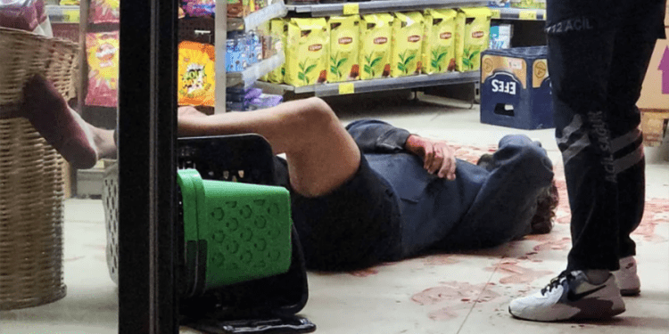 Bodrum Torba’da markette dehşet