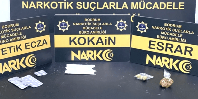 Bodrum ve ilçelerde uyuşturucu operasyonu: 17 Ayrı Baskında Çok Sayıda Madde Ele Geçirildi