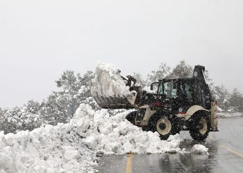 Beyaza Bürünen Muğla’da Yollar Ulaşıma Açıldı