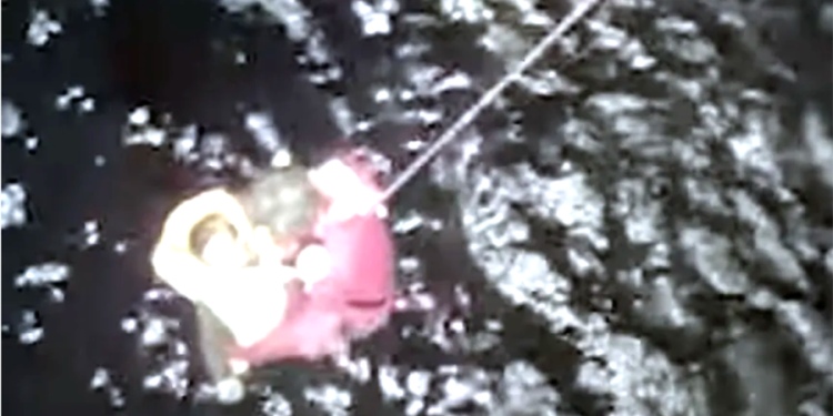 Ege’deki faciadan 48 saat sonra denizin ortasında böyle kurtarıldı