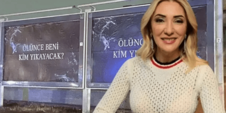 Bakan Ersoy’un eşi TRT’nin ‘Ölünce beni kim yıkayacak’ afişine ateş püskürdü