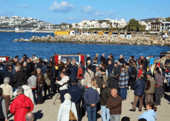 Turgutreis’deki sahil güvenlik limanı için Bodrum Muğla Tek yürek