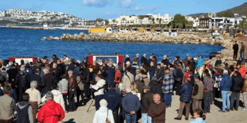 Turgutreis’deki sahil güvenlik limanı için Bodrum Muğla Tek yürek