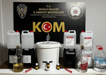Operasyonda 1 ton kaçak alkol ele geçirildi, 7 gözaltı