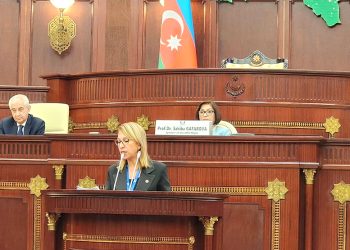 Muğla Milletvekili Süreyya Öneş Derici Azerbaycan Ulusal Meclisinden Seslendi