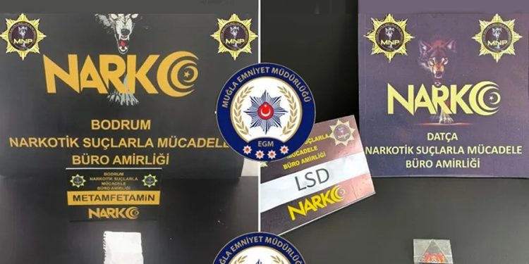 Bodrum ve Datça’da Uyuşturucu Operasyonları: 7 Ayrı Baskında Çok Sayıda Madde Ele Geçirildi