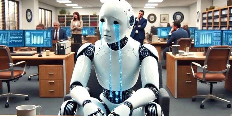 Depresyona giren robot canına kıydı