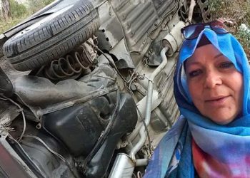 Canlı Yayında Şok Anlar: Direksiyon Başında 30 Metrelik Uçuruma Uçtu