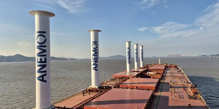 İşte dünyanın en büyük rüzgar tahrikli gemisi