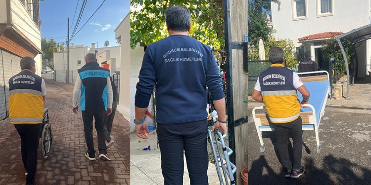 Bodrum Belediyesinden Medikal Malzeme Desteği