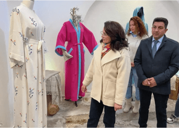 Hamam’da el sanatları sergisi büyüledi