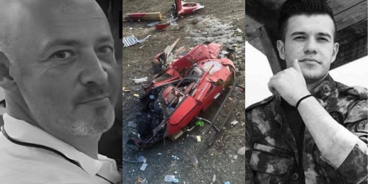 Helikopterde yaşamını yitirenlerin isimleri belirlendi