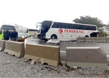 Muğla- Marmaris yolunda korkutan kaza