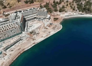 Belediye’den İçmeler Mahallesi’ndeki otele tarihi ceza 2 milyon 781 milyon TL