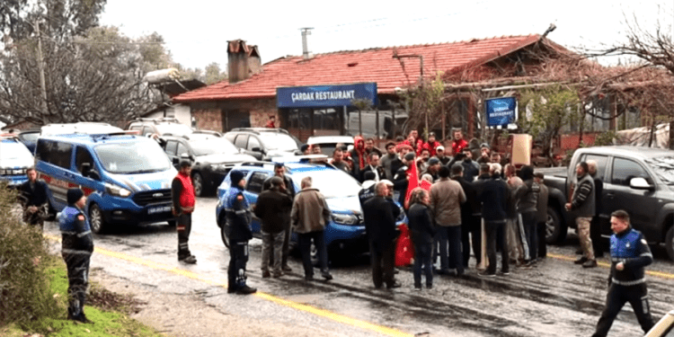 Muğlalı köylülerden Büyükşehir belediyesi ekiplerine sert tepki