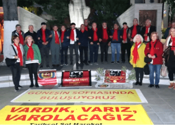 Sosyalistler Bodrum’da unutulmadı