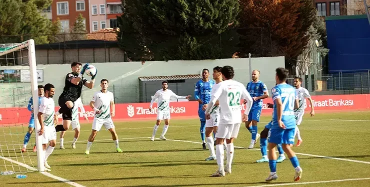 Kırklarelispor-Bodrum FK maçı nefes kesti: Tam sekiz gol