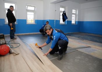 Okullara Büyükşehir Dokunuşu 16 Okulda Bakım-Onarım Çalışması Başladı