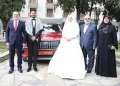 Valilik makam aracı, Filistinli çiftin düğün arabası oldu
