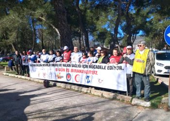 Muğlalı hekimler iş bıraktı “Sonuç alınana kadar eylemlerimiz devam edecek”