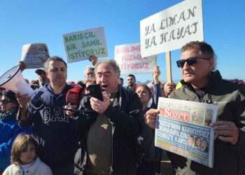Liman inşaatı eyleminde SÖZCÜ’ye destek: