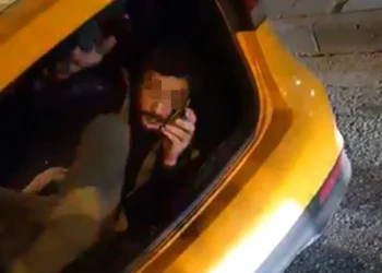 Cezaevinden firar etti taksinin bagajında yakalandı