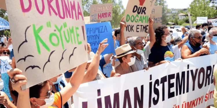 Antik Kent İasos’ta maden yükleme limanına tepkiler artıyor
