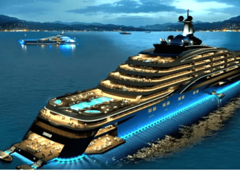 Dünyanın en büyük yatında KRİZ. Yapımı durduruldu