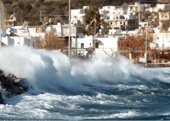 Bodrum’da fırtına kabusu…. Tam 4 gün sürecek