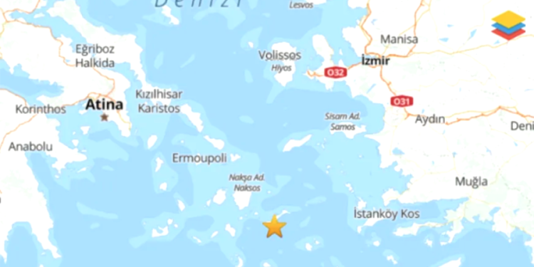 Ege’de 5,1 büyüklüğünde deprem! İzmir ve Aydın’da da hissedildi