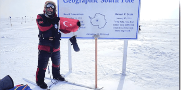Tek başına, Güney Kutbu’na ulaşan ilk Türk, Bodrum’a geliyor
