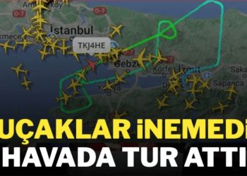 İstanbul uçuşlarına kar engeli…Sabiha Gökçen’de uçuşlarda aksama