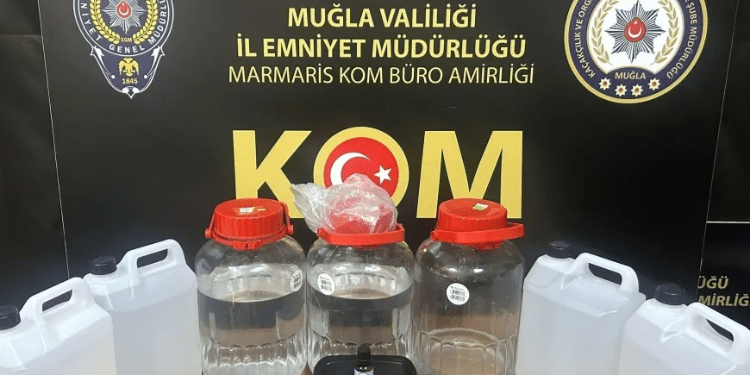 Bodrum ve Marmaris’te kaçak alkol operasyonu