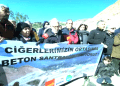 Gölköy’de 100 hektarlık mera alanına  beton santrali kurdular, ruhsatsız kaçak çalıştılar iddiası